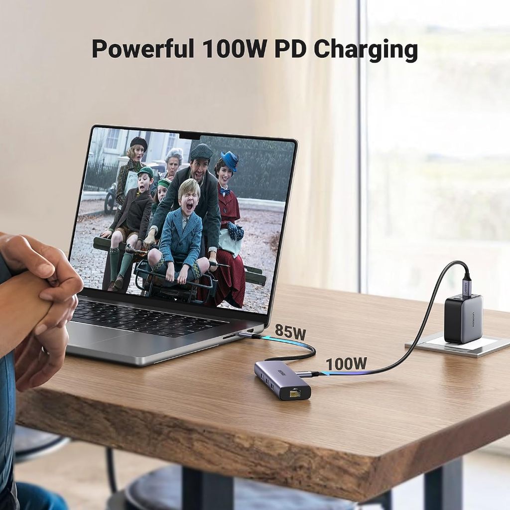 Bộ chuyển đổi Ugreen 15598 xuất hình ảnh HDMI 4K sắc nét