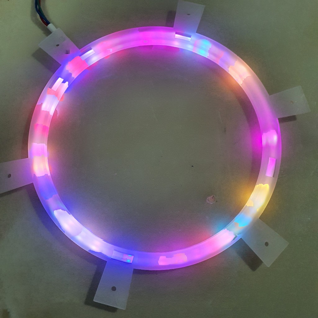 led viền loa hiệu ứng sóng màu siêu đẹp ( chỉ có thể hoạt động khi ghép ...