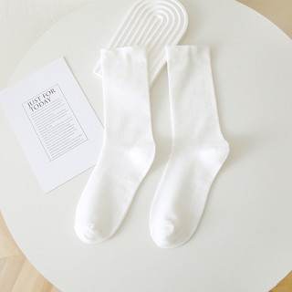Tất vớ nam nữ cotton cổ cao phong cách phong cách Basic  M006🌸free ship🌸