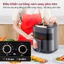 Nồi chiên không dầu 5.5L Fujihome A5G nhập khẩu, nồi chiên cơ mặt kính chịu nhiệt công suất 1500W chống dính cao cấp