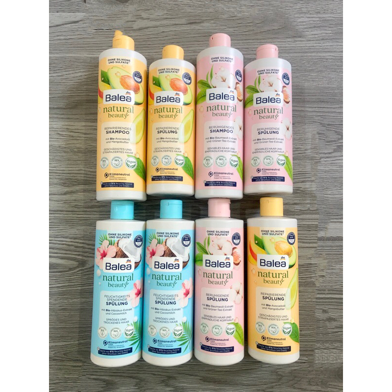 {NỘI ĐỊA ĐỨC 🇩🇪} BỘ GỘI XẢ CHĂM SÓC TÓC BALEA NATURAL BEAUTY