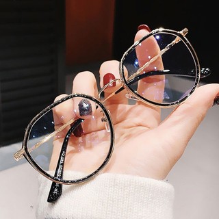 Gọng kính cận thời trang nữ nam mắt tròn ngố cá tính hottrend phong cách Nhật Hàn chống tia UV và bức xạ đẹp rẻ 073