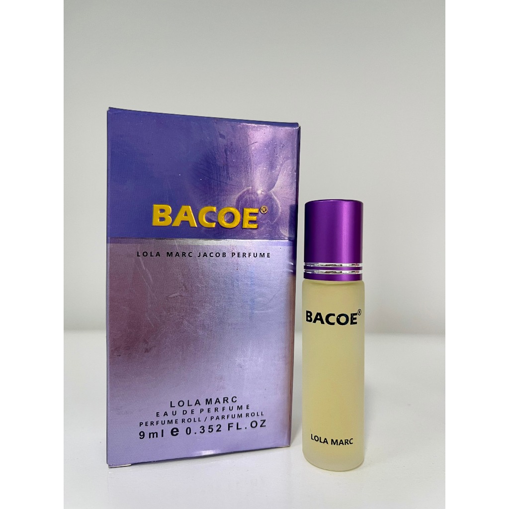 Nước Hoa Bỏ Túi Dạng Đầu Bi Lăn Bacoe 9ml - 2 Mùi Sang Trọng - Combo giá tốt