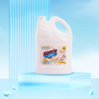 (Combo 2 món) 1 Nước Giặt Xả 3,5kg + 1 Can Nước Xả Vải 3,5kg HOMIE EXPERT