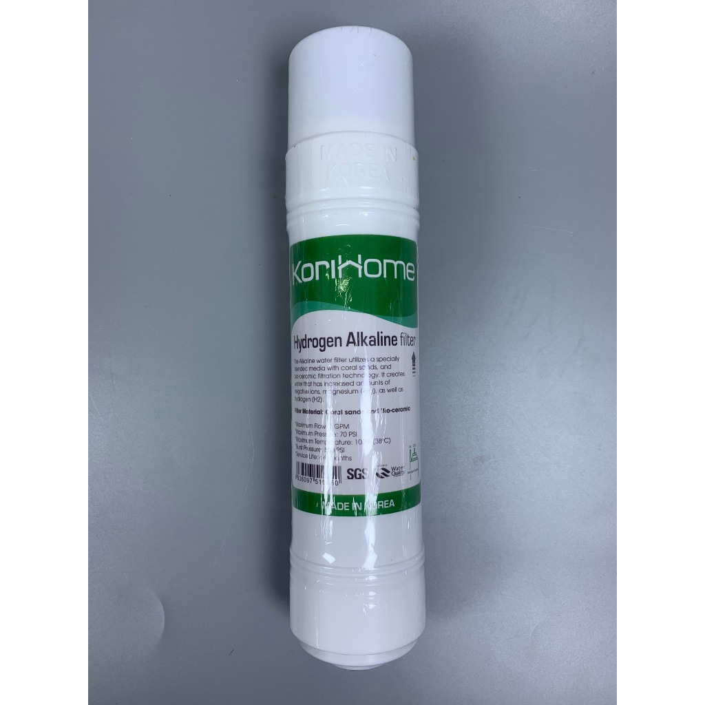 Lõi Chức Năng Hydrogen Alkaline Korihome Tăng pH Dạng Cắm Nhanh Chữ U Sản Xuất Tại Hàn Quốc - Dòng Cao Cấp Của Karofi