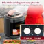 Nồi chiên không dầu 6.5L nhập khẩu Fujihome tự ngắt, nồi chiên mặt kính trong 6.5 Lít chống dính cao cấp chính hãng