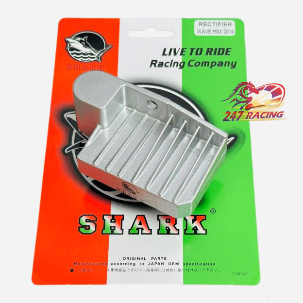 Sạc SHARK gắn xe máy Wave A110 S110 RSX110 2016 Xăng Cơ chính hãng bảo hàng 12 tháng