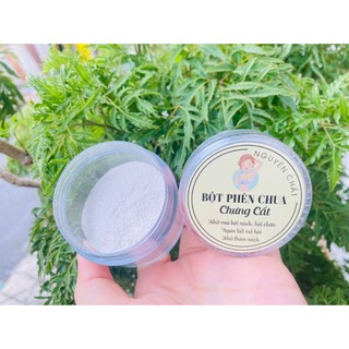 Bột Phèn chua chưng cất ngăn mồ hôi nách hôi chân