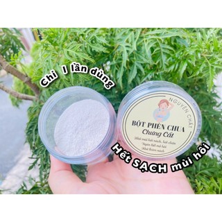 Bột Phèn chua chưng cất ngăn mồ hôi nách hôi chân