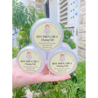 Bột Phèn chua chưng cất ngăn mồ hôi nách hôi chân