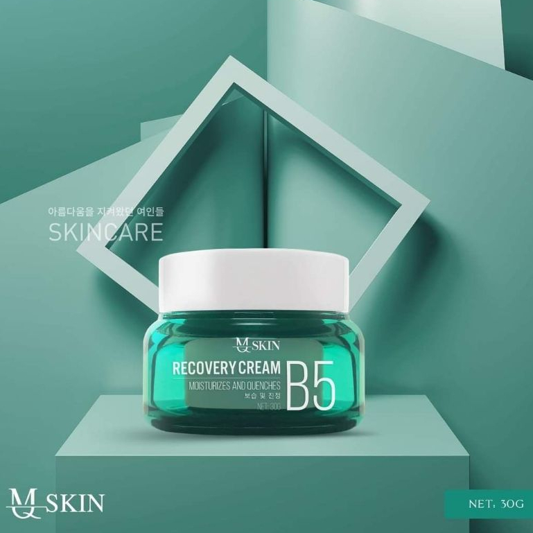Kem Dưỡng Ẩm, Phục Hồi Chống Lão Hóa Da, B5 MQ SKIN - Recovery B5 Cream 30gr