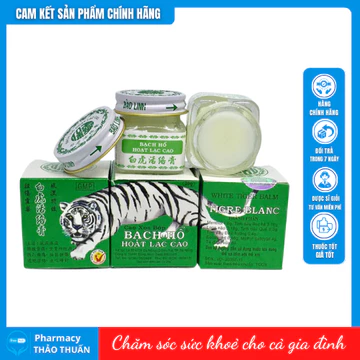 Cao Xoa Bóp Bạch Hổ, Dầu Xoa Bóp Dược Liệu Bạch Hổ Hoạt Lạc Cao 20g Giảm Đau Nhức Ngừa Cảm Cúm