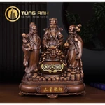Bộ Tượng Tam Đa Phúc Lộc Thọ PT-33 - Cao 40cm - Mang Đến T iền Tài Hạnh Phúc Viên Mãn - Quà Tặng Tân Gia Ý Nghĩa — ảnh 2