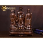 Bộ Tượng Tam Đa Phúc Lộc Thọ PT-33 - Cao 40cm - Mang Đến T iền Tài Hạnh Phúc Viên Mãn - Quà Tặng Tân Gia Ý Nghĩa — ảnh 3