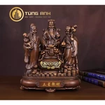 Bộ Tượng Tam Đa Phúc Lộc Thọ PT-33 - Cao 40cm - Mang Đến T iền Tài Hạnh Phúc Viên Mãn - Quà Tặng Tân Gia Ý Nghĩa — ảnh 4
