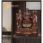 Bộ Tượng Tam Đa Phúc Lộc Thọ PT-33 - Cao 40cm - Mang Đến T iền Tài Hạnh Phúc Viên Mãn - Quà Tặng Tân Gia Ý Nghĩa — ảnh 5