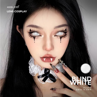 Lens Cosplay cao cấp thương hiệu Angel Eyes nhiều mẫu hóa trang Đỏ, Trắng, Mù | Kính áp tròng hóa trang Halloween