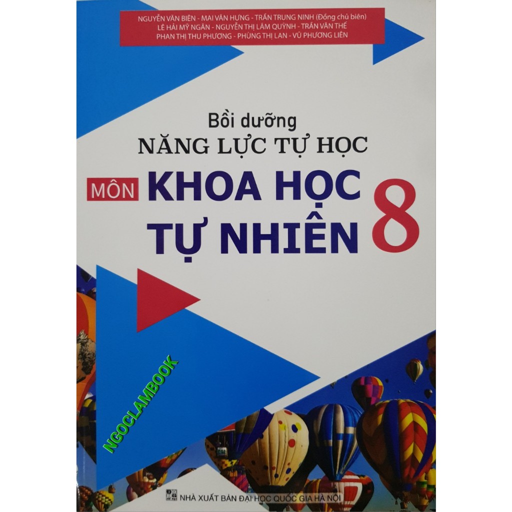 Ảnh Sách - Bồi dưỡng năng lực tự học môn khoa học tự nhiên 8 1