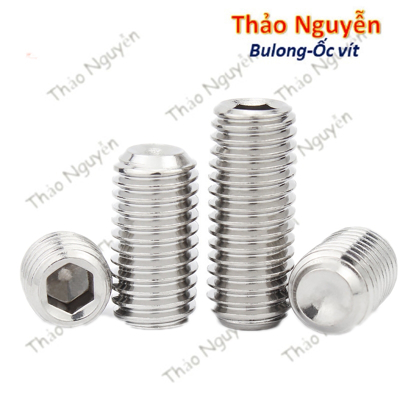 Ốc vít lục giác Inox 304 M3, M4, M5, M6, M8 - Bu lông lục giác chìm không đầu, vít cấy, vít trí | BigBuy360 - bigbuy360.vn