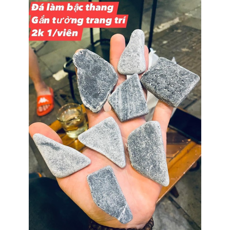 Đá tự nhiên trang trí bậc thang terrarium (15-20vien)
