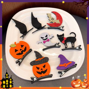 Kẹp tóc halloween Kẹp Tóc Chú Vịt Vàng Nhỏ Xinh Xắn Dễ Thương
