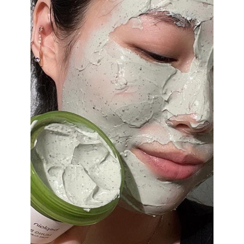 MẶT NẠ ĐẤT SÉT ĐẬU XANH BEPLAIN MUNG BEAN PORE CLAY MASK