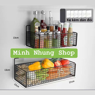 Kệ Lưới Dán Tường Đựng Đồ Tắm, Nhà Bếp - Tiện Lợi Cho Bồn Cầu, Phù Hợp Mọi Không Gian - Kèm 2 Miếng Dán minh nhung