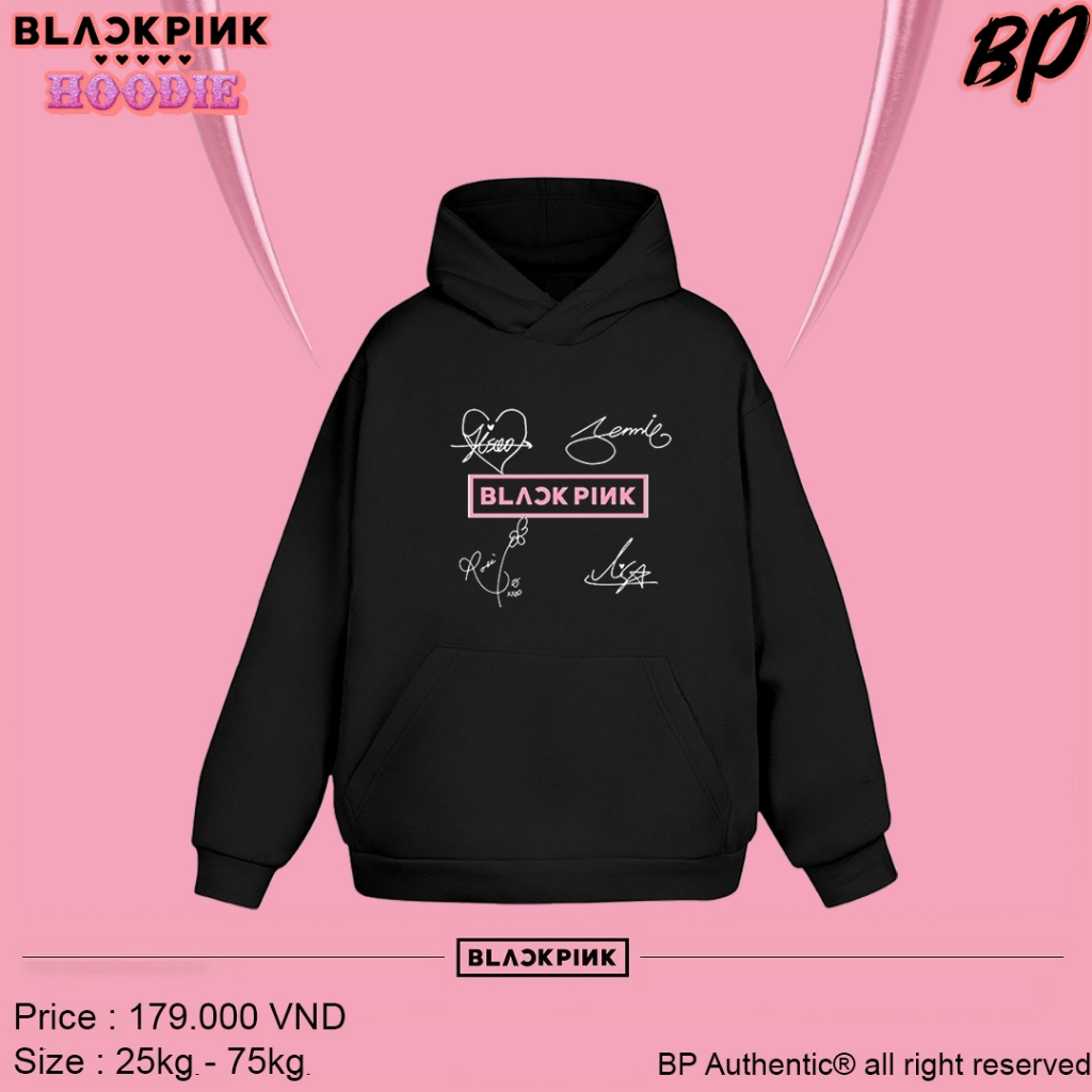 Blackpink hoodie shopee best sale