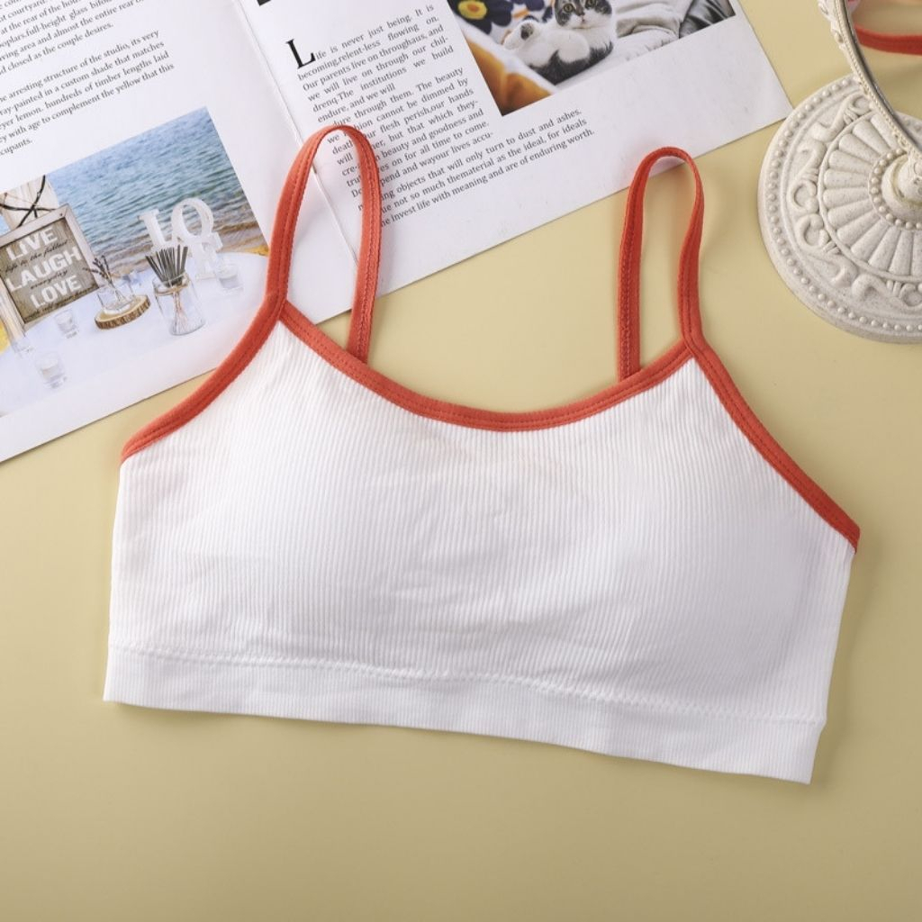 Áo bra nữ 2 dây học sinh đẹp hở lưng, áo ngực không gọng mút mỏng cho nàng thỏa mái vận động 918