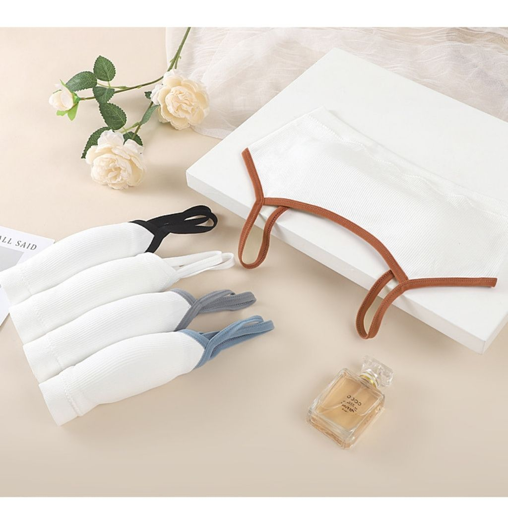 Áo bra nữ 2 dây học sinh đẹp hở lưng, áo ngực không gọng mút mỏng cho nàng thỏa mái vận động 918