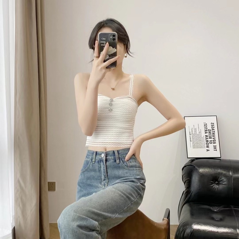 Áo bra ren gợi cảm khoe thân hình thon gọn áo bra 2 dây 8697