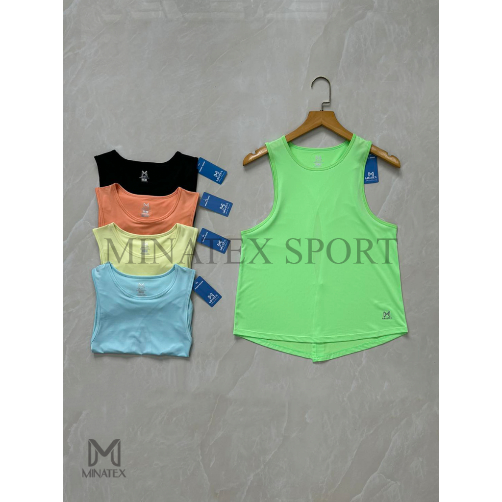 MINATEX - T1 - Áo tanktop tập gym, thể dục thể thao, mặc bên ngoài áo ...