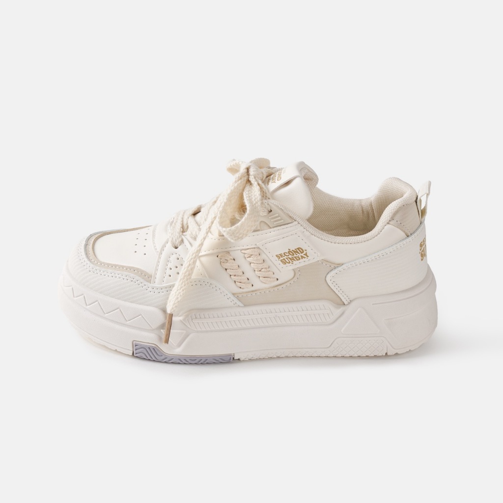 Ảnh Giày Thể Thao Sneaker Nữ Second Sunday Ice Cream Đế Tăng Chiều Cao 4cm SK10 2