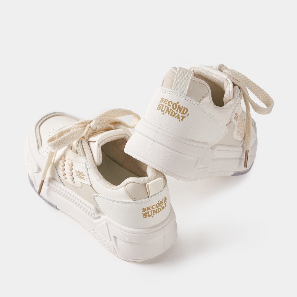 Ảnh Giày Thể Thao Sneaker Nữ Second Sunday Ice Cream Đế Tăng Chiều Cao 4cm SK10 4