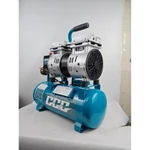Máy nén khí không dầu mini 9lít,600w chính hãng Sky. Máy nén khí chuyên dùng bơm hơi, xì khô.. không dầu ít ồn — ảnh 4