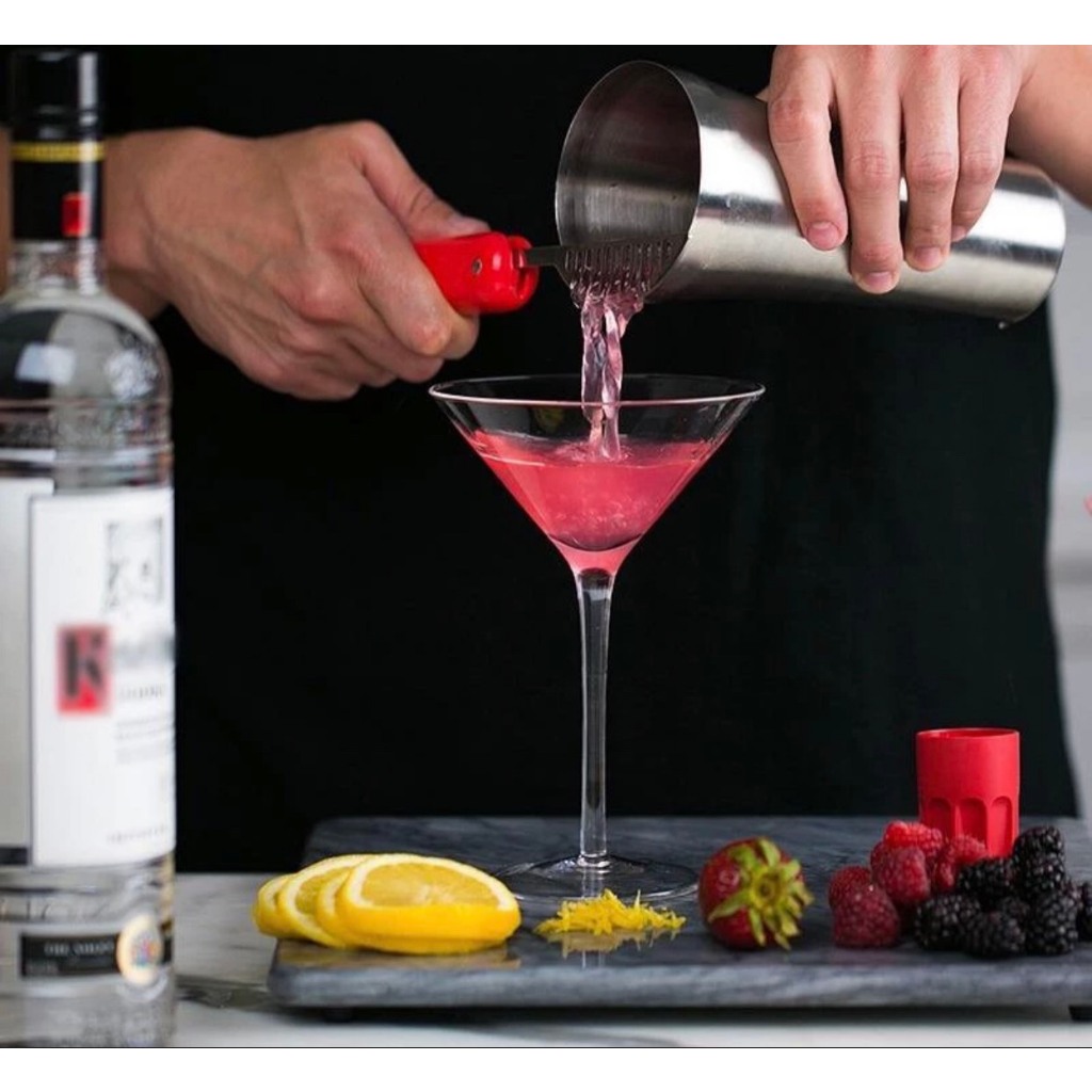 Ly đong -  Bình lắc inox Boston 2 mảnh   2 đáy S80-2 -- 800ml - 600ml