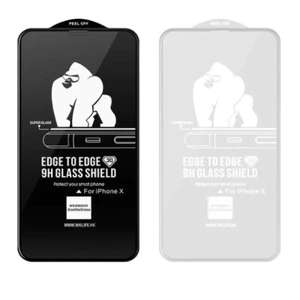 Kính Cường Lực KingKong iPhone 17 16 15 14 13 12 11 Pro Max Pro Mini X X max 7 6 plus Full Keo 9H Chống Vân Tay HD