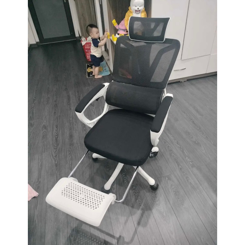 Ghế Công Thái Học, Ghế Xoay Văn Phòng  CTH-26 Anzani Có Tựa Cổ - Gác Chân Ngả Lưng Tiện Ích | BigBuy360 - bigbuy360.vn