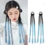 Tóc Giả Tết Dây Cột Gồm 3 Dây Tết Màu OMBRE (giá 1 bên) Phong Cách Hàn Quốc QiQiShop
