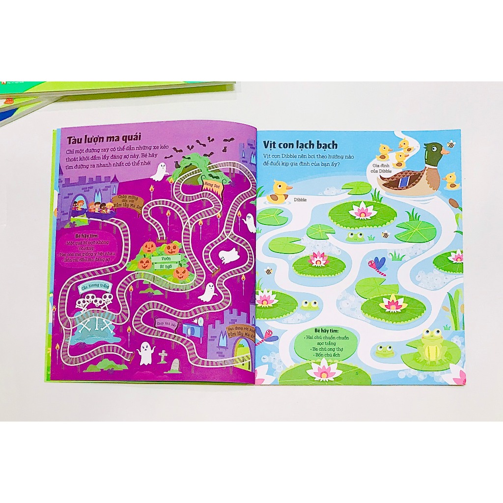 Ảnh Sách - Mê cung phát triển tư duy càng chơi càng thông minh - nhà phát hành: Vizibook 3