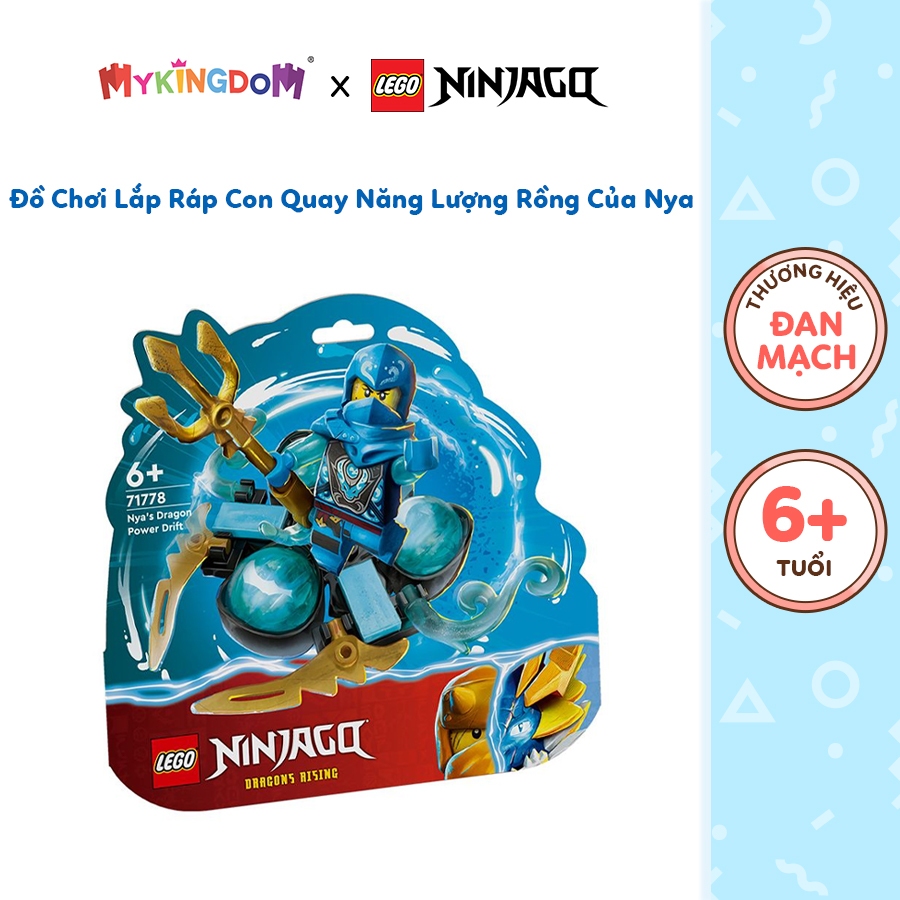 Đồ Chơi Lắp Ráp Con Quay Năng Lượng Rồng Của Nya Lego Ninjago 71778 (57 ...
