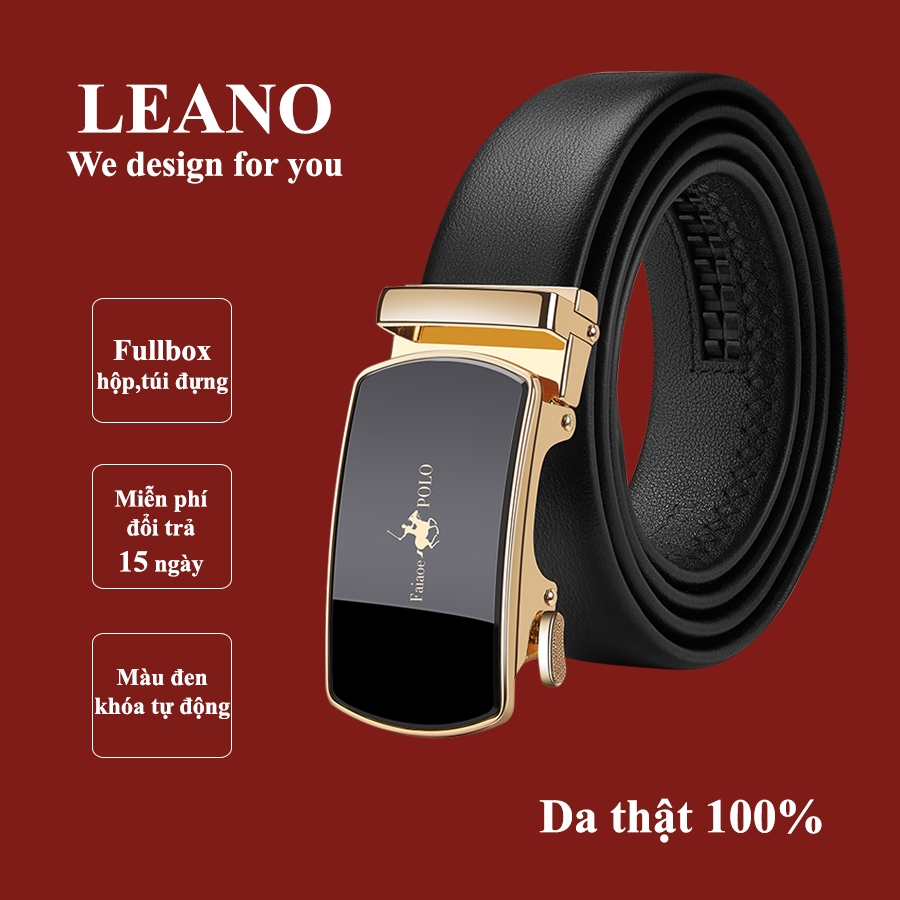 Williampolo Designer Belt For Men Luxury Genuine Leather Belts Famous Brand  Automatic Buckle Rachet Belt #21409-10P - AliExpress