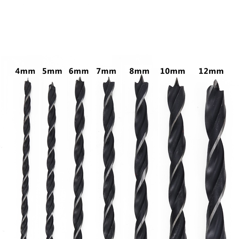 Bộ 7 mũi khoan gỗ 4-12mm dài 30cm