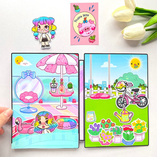 Ngôi nhà cầu vồng trong thế giới Avatar world - Búp bê giấy