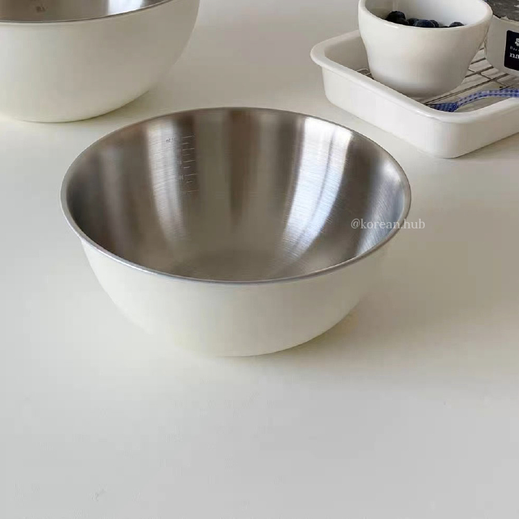 TÔ INOX TRỘN BỘT - TRỘN SALAD - ĐÁNH TRỨNG - LÀM BÁNH CÓ VẠCH ĐỊNH ...