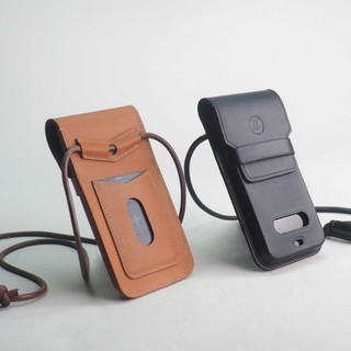 TÚI ĐỰNG ĐIỆN THOẠI FONECASE DA BÒ ÉP KHỐI. Túi đeo điện thoại ICASE PRO nhỏ gọn da bò thật.