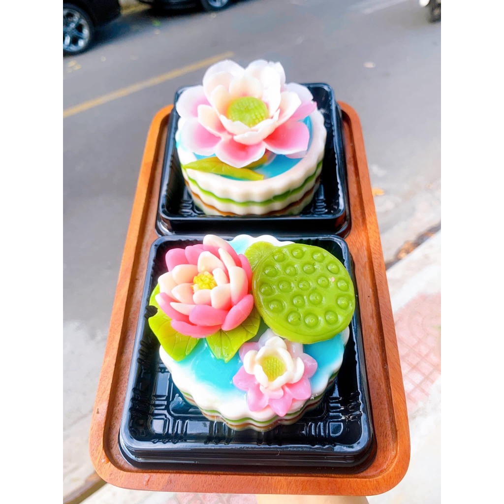 Khuôn silicon hoa sen mini