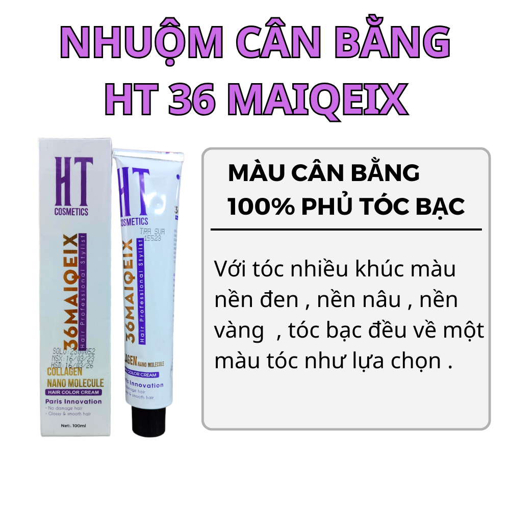 Thuốc Nhuộm Tóc 36maiqeix: Sự Lựa Chọn Hoàn Hảo Cho Mái Tóc