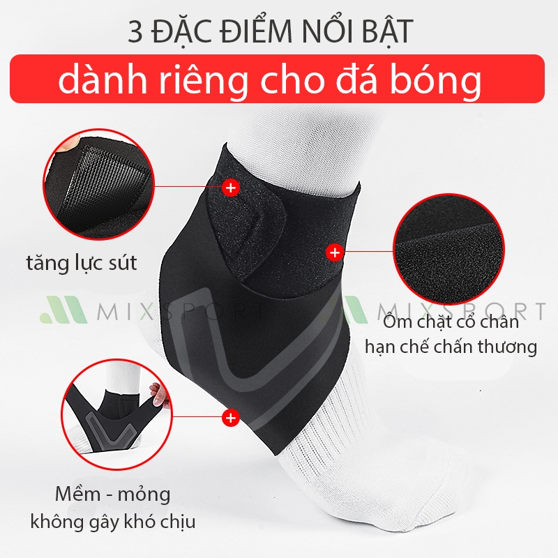 Ảnh Băng Quấn Bảo Vệ Cổ Chân Đá Bóng Aolikes Đai Cuốn Bảo Vệ Mắt Cá Chân, Chống Lật Cổ Chân, Bong Gân 2