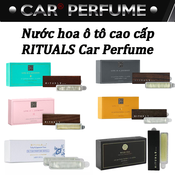 Rituals Car Perfume - Sáp thơm ô tô The Rituals of Hamman - full